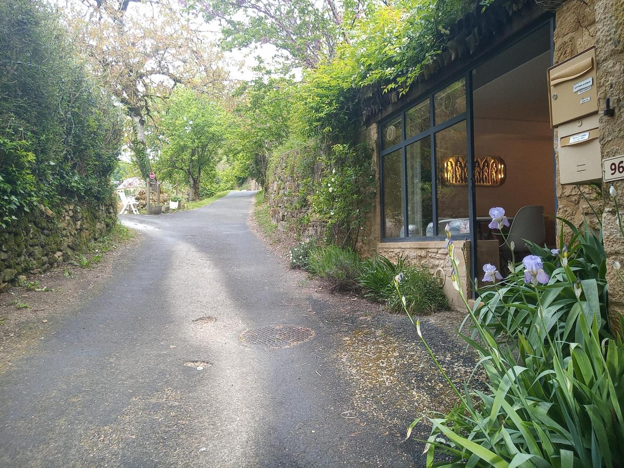 Chambre Du Sabotier - Studio Troglodytique - A 100 M Baignade En Riviere - Location De Canoe - Circuits Cyclo - Aire De Pique-Nique - 3 Restaurants Castelnaud-la-Chapelle Eksteriør bilde