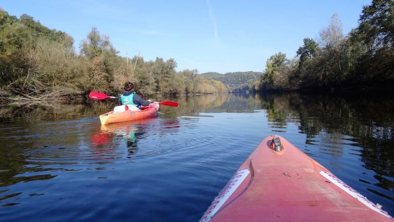 Chambre Du Sabotier - Studio Troglodytique - A 100 M Baignade En Riviere - Location De Canoe - Circuits Cyclo - Aire De Pique-Nique - 3 Restaurants Castelnaud-la-Chapelle Eksteriør bilde